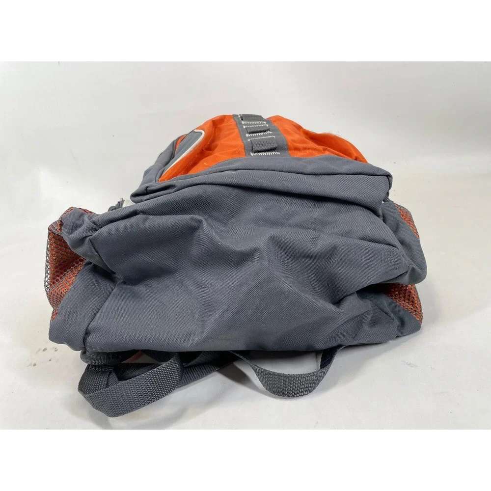 Eastsport Multi-Pocket Backpack Orange Grey 117787W1-SKT School Hiking Bag